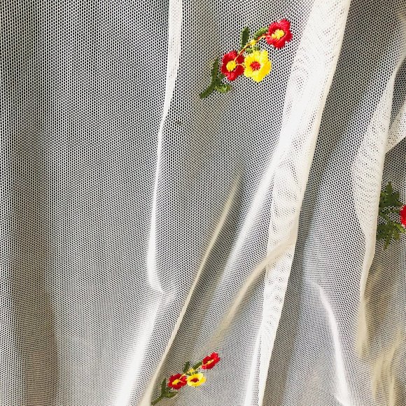 LuLaRoe Lola Skirt with Embroidered Flower - S - Picture 10 of 10